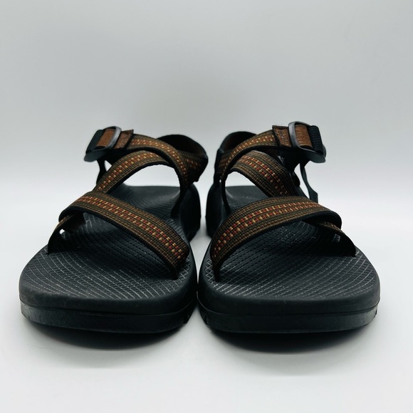 CHACO Men’s Black and Brown Strappy Sandals size 9 - Picture 9 of 13